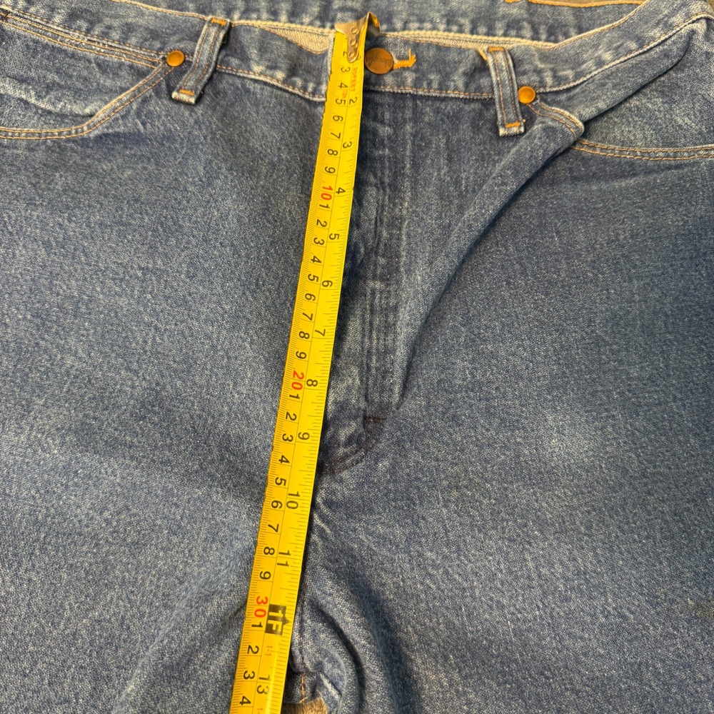 Vintage USA Wrangler Cowboy 90s Original Fit Jeans Mens 36x34 Straight Leg 13MWZ - Picture 8 of 9